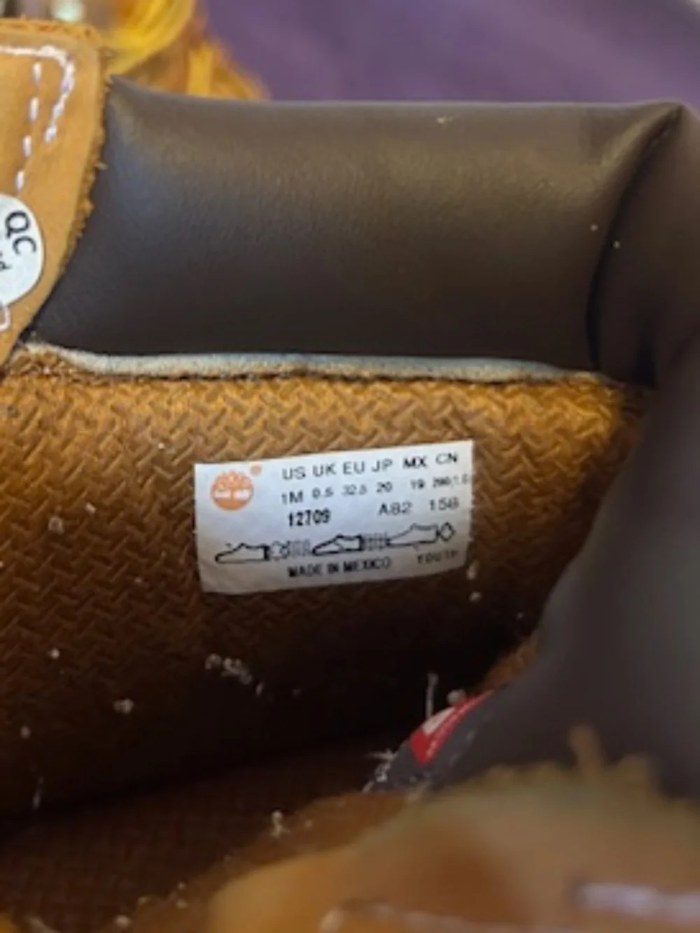 Timberland Boys Waterproof Boots  -Size 1